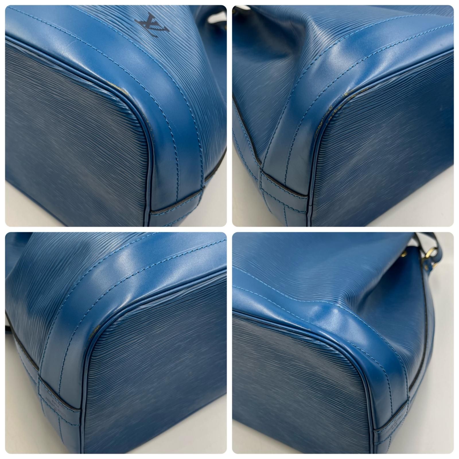 ルイヴィトン LOUIS VUITTON ハンドバッグ エピ ノエ M44008 レザー ブルー レディース DECORATOM_COM_BR