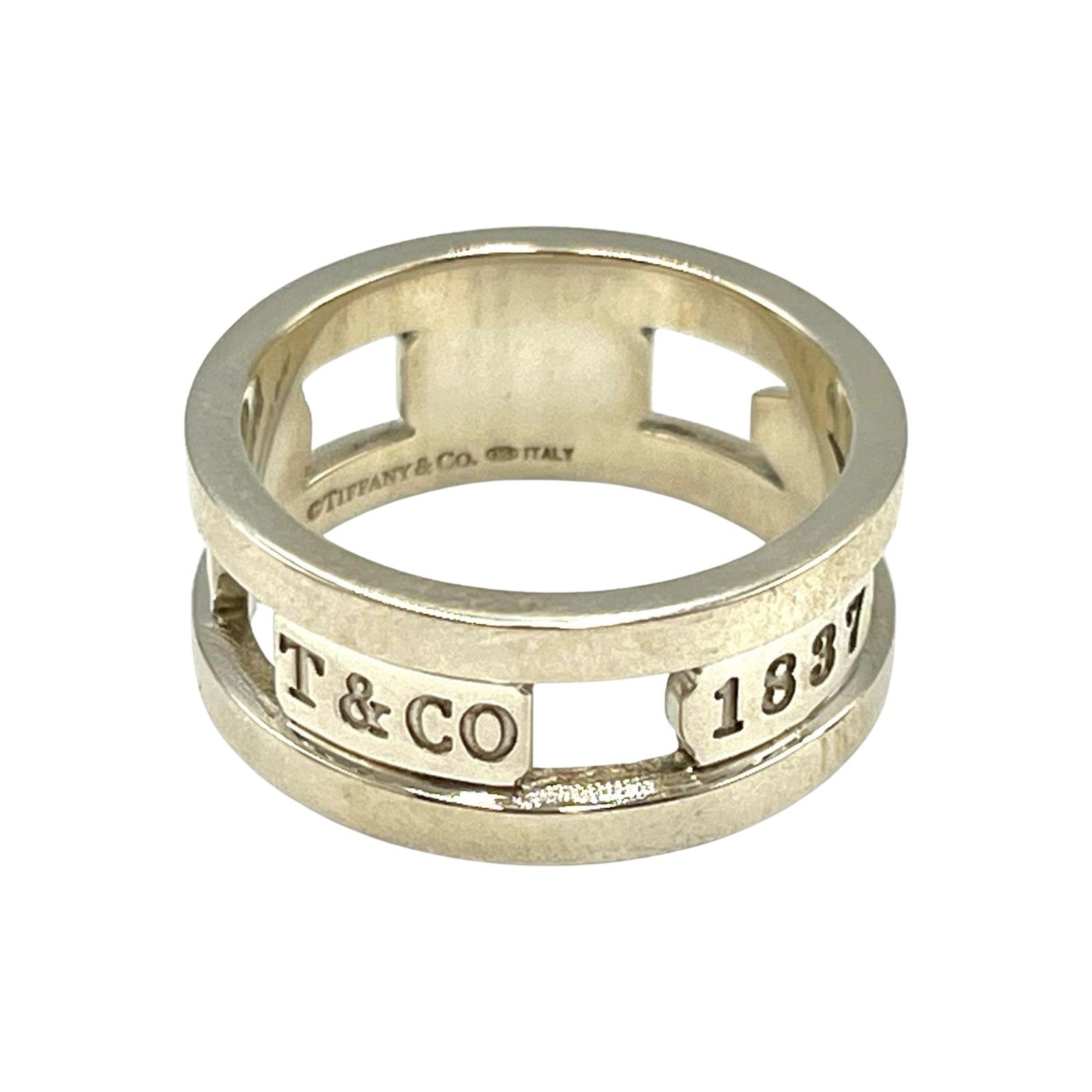 Tiffany ティファニー　1837　エレメント　ワイドバンド　リング　メンズ ティファニー TIFFANY&Co. リング・指輪 エレメント シルバー925