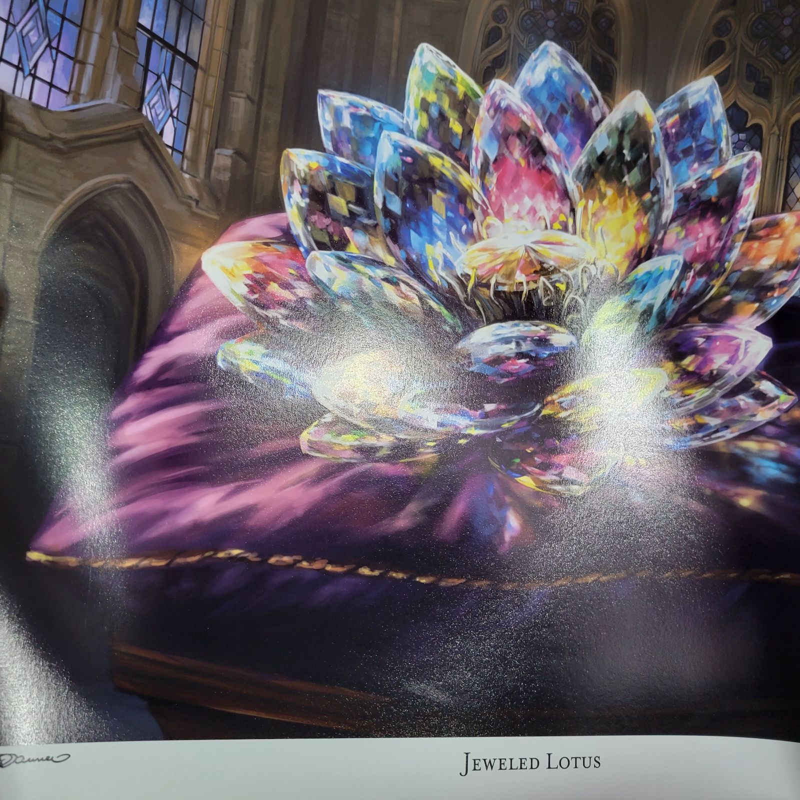 MTG 世界250枚限定 宝石の睡蓮 / Jeweled Lotus シリアルナンバー