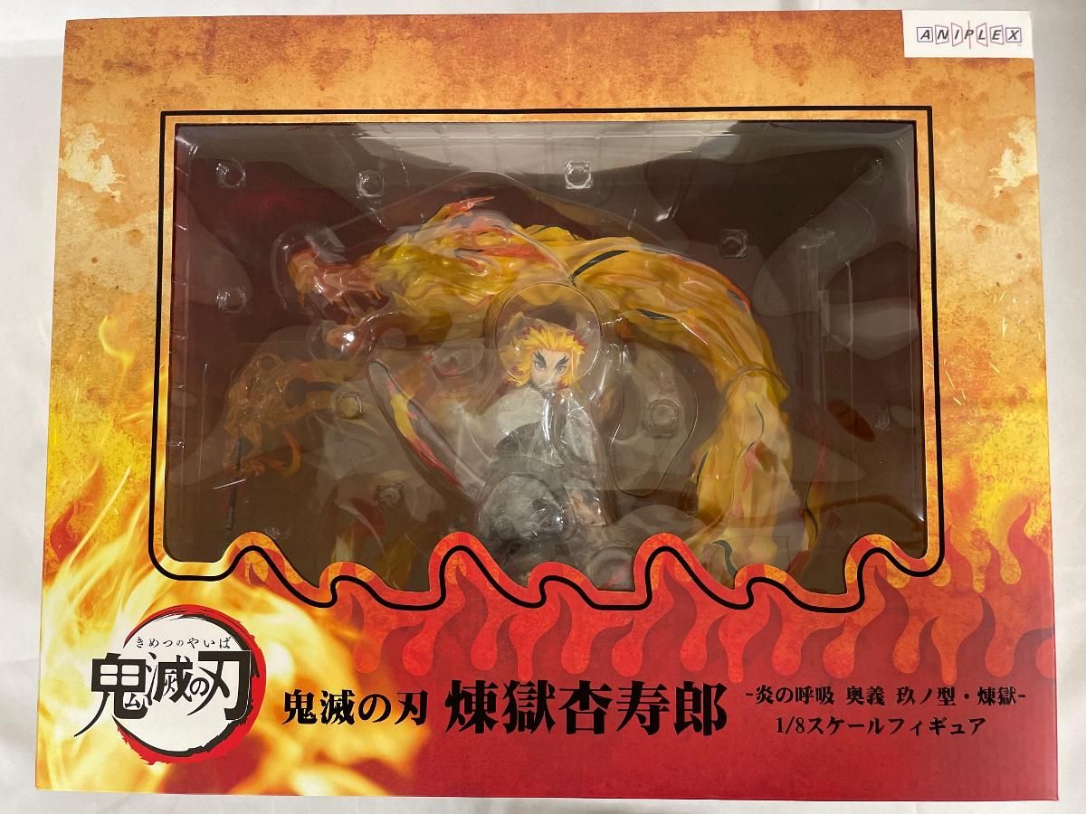 煉獄杏寿郎-炎の呼吸 奥義 玖ノ型・煉獄-1/8スケールフィギュア 鬼