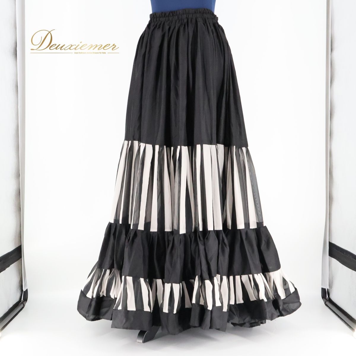 ベリーダンス衣装 ゼブラ柄ジプシースカート