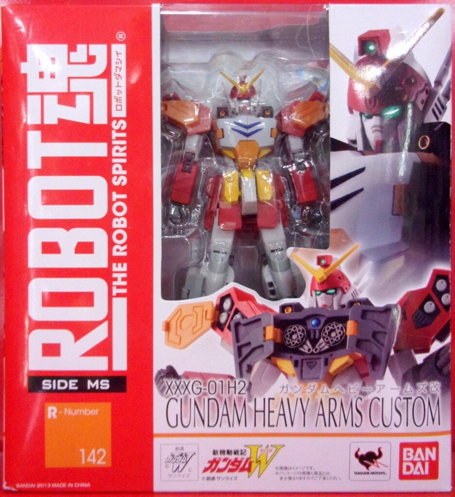 バンダイ ROBOT魂 新機動戦記ガンダムW ガンダムヘビーアームズ改 142