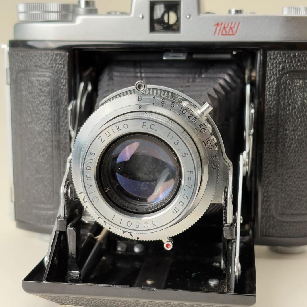 西田光学 NKK WESTER MODELⅡ フィルム 蛇腹 カメラ 現状品
