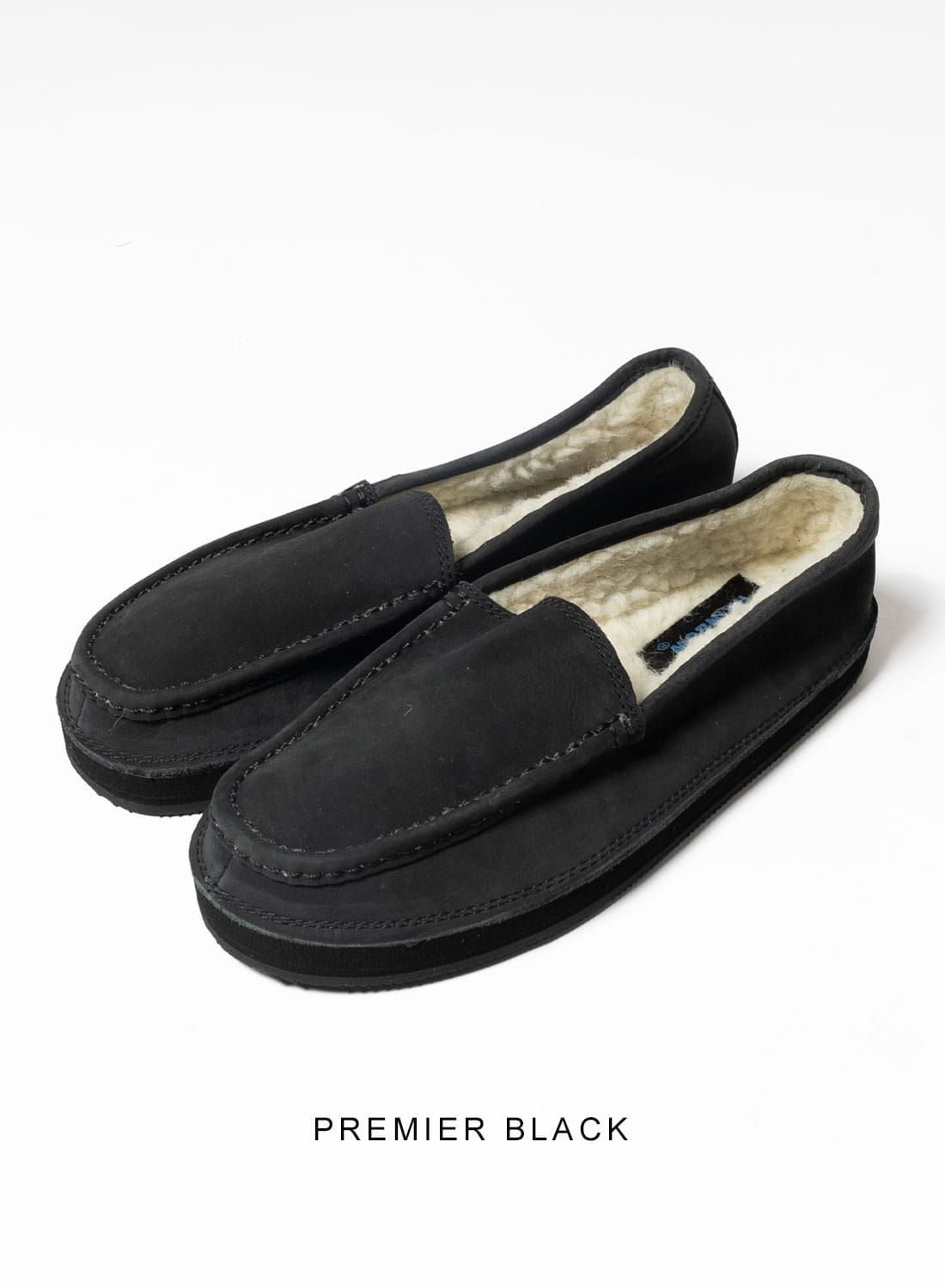 ヒロフHIROFU レザーメダリオンポインテッドトゥコインローファー 黒24.5