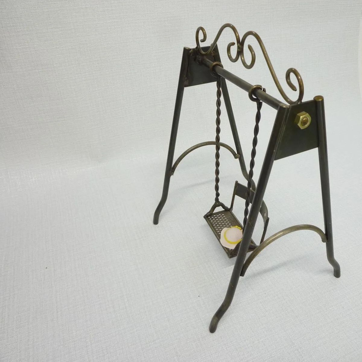 木製 アイアン ブランコ 時代 骨董 古美術 古道具 美術品・アンティーク・コレクション 木製 アイアン ブランコ 時代