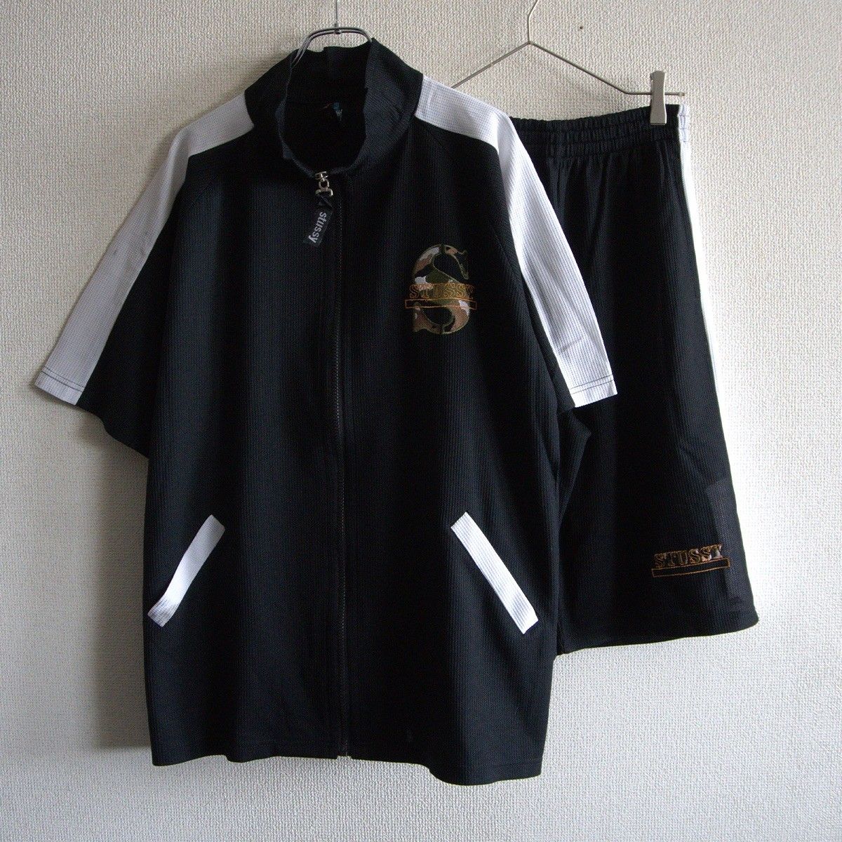 old stussy 90sセットアップジャージ STUSSY(ステューシー) 90\u0027s~00\u0027s logo track jacket ロゴ トラック