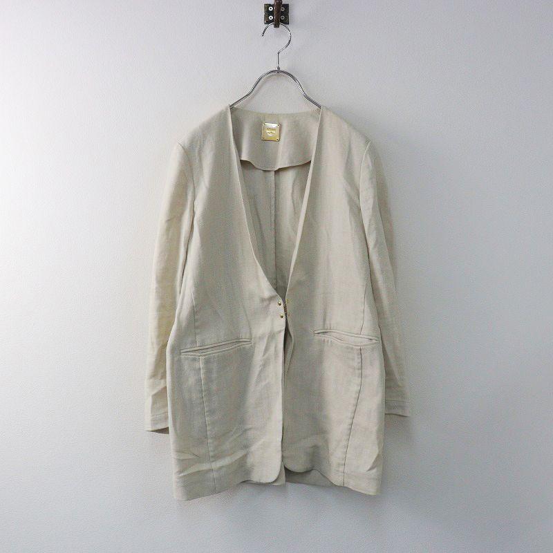 美品 MUSE Deuxieme Classe コンチネンタルリネンジャケット