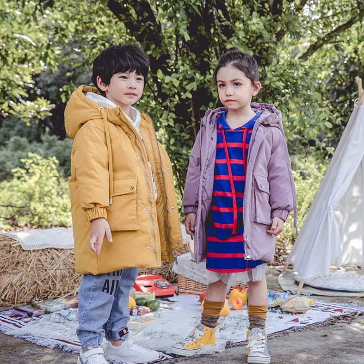 ダウンコート ロングコート 子供 女の子 男の子 子供服 子供 子供コート 防寒コート ダウンジャケット アウター キッズコート 冬服 暖かい ダウンアウター キッズ服 おしゃれ#kila1496