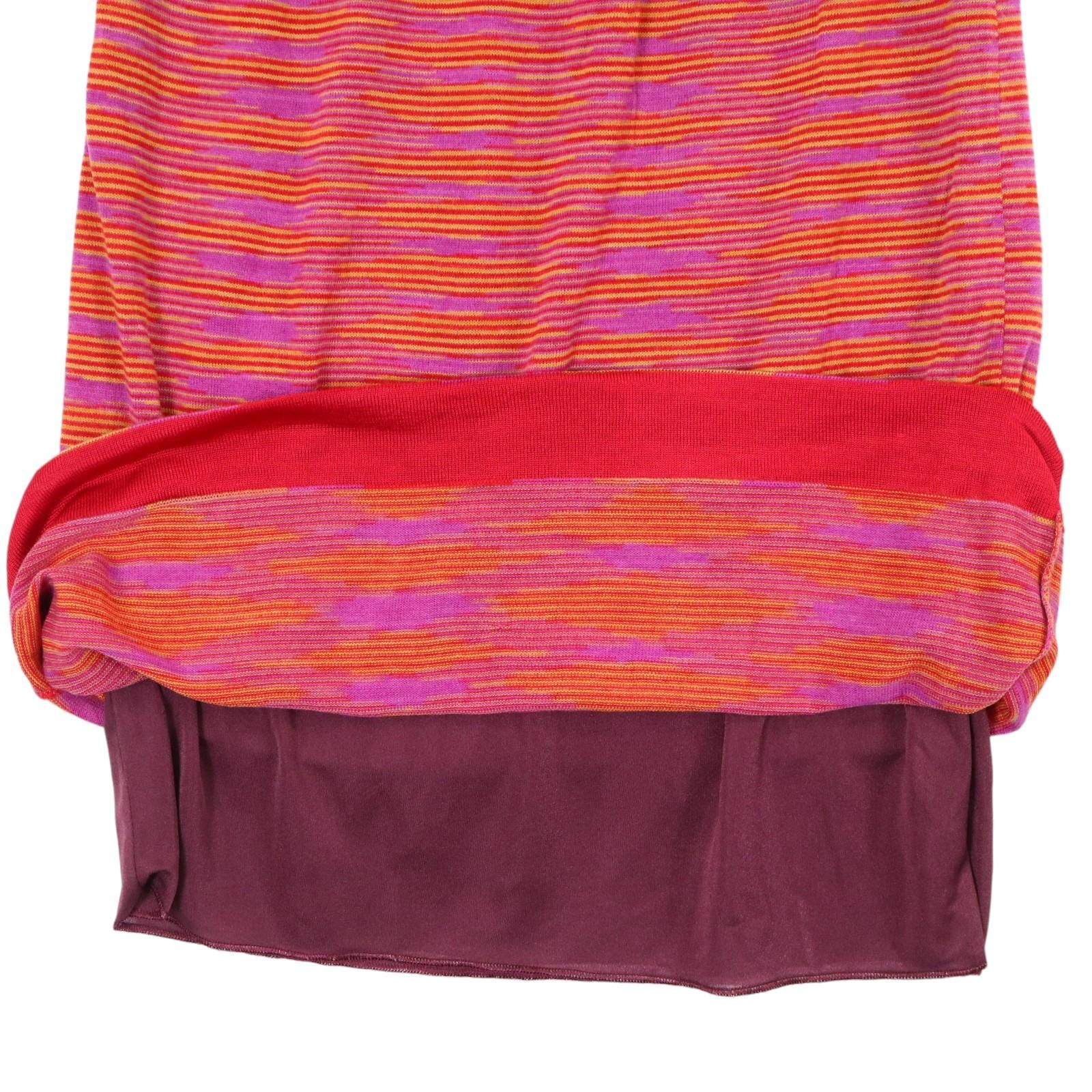 MISSONI（ミッソーニ） シルク ラップスカート