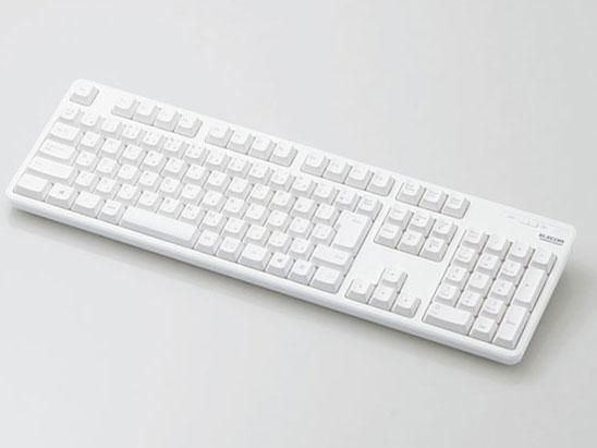 【限定セール，新品】 【新品・4営業日で発送】ELECOM エレコム TKFDM106TXWH キーボード (Android／Windows11対応) ホワイト TK-FDM106TXWH ワイヤレス ／USB キーボード本体