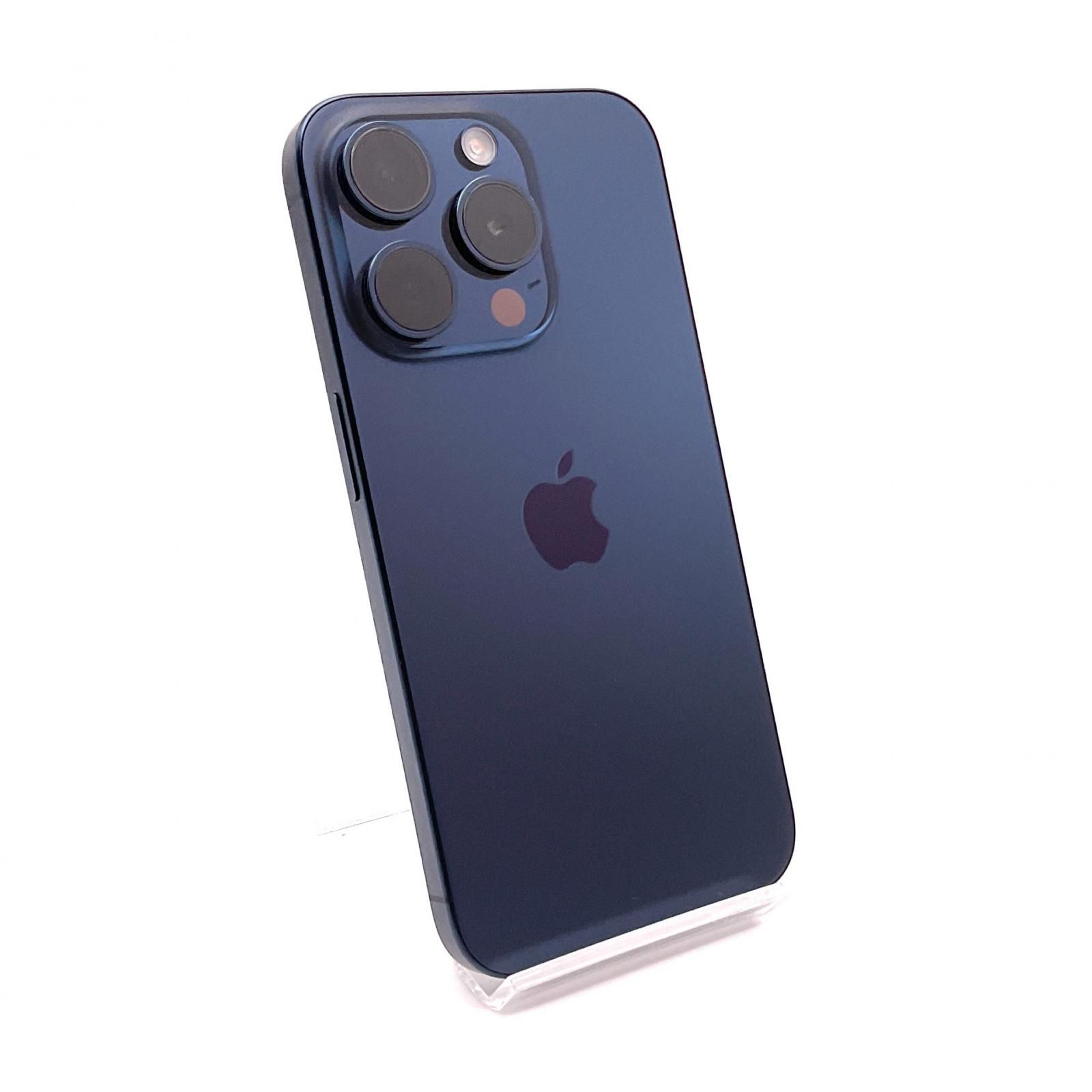 iPhone 15 Pro 256GB ブルーチタニウム SIMフリー 白ロム 美品 動作確認済 88%【全額返金保証】【最速発送】