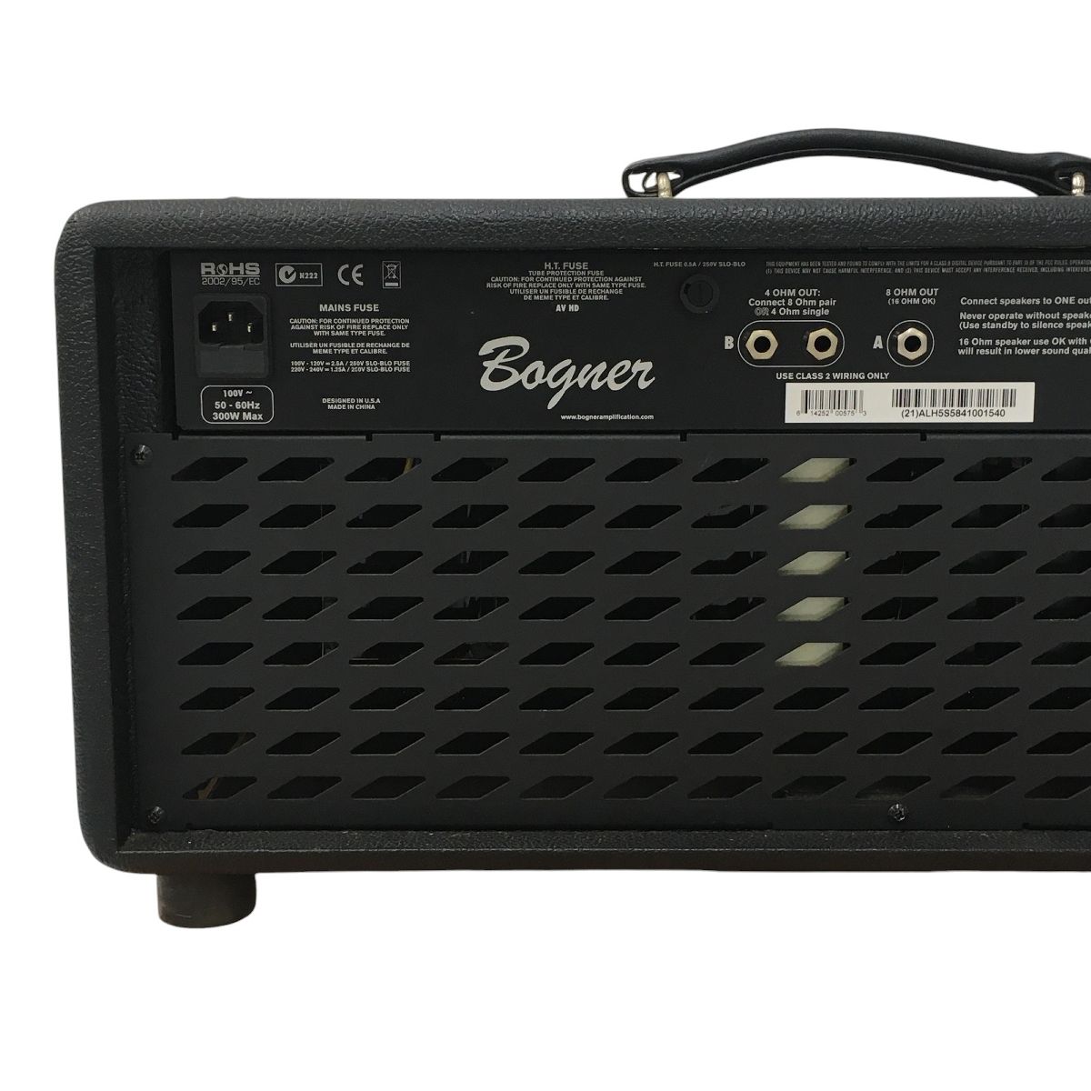 Bogner AV HD Alchemist Head アルケミスト ヘッド アンプ ギターアンプ ボグナー N9468609