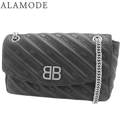 BALENCIAGA(バレンシアガ) BBラウンド チェーンショルダーバッグ 