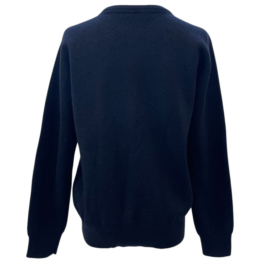SLOANE ミラノリブバイカラークルーネックニットセーター 2 美品 SLOANE スローン クルーネック ウール ニットセーター 2