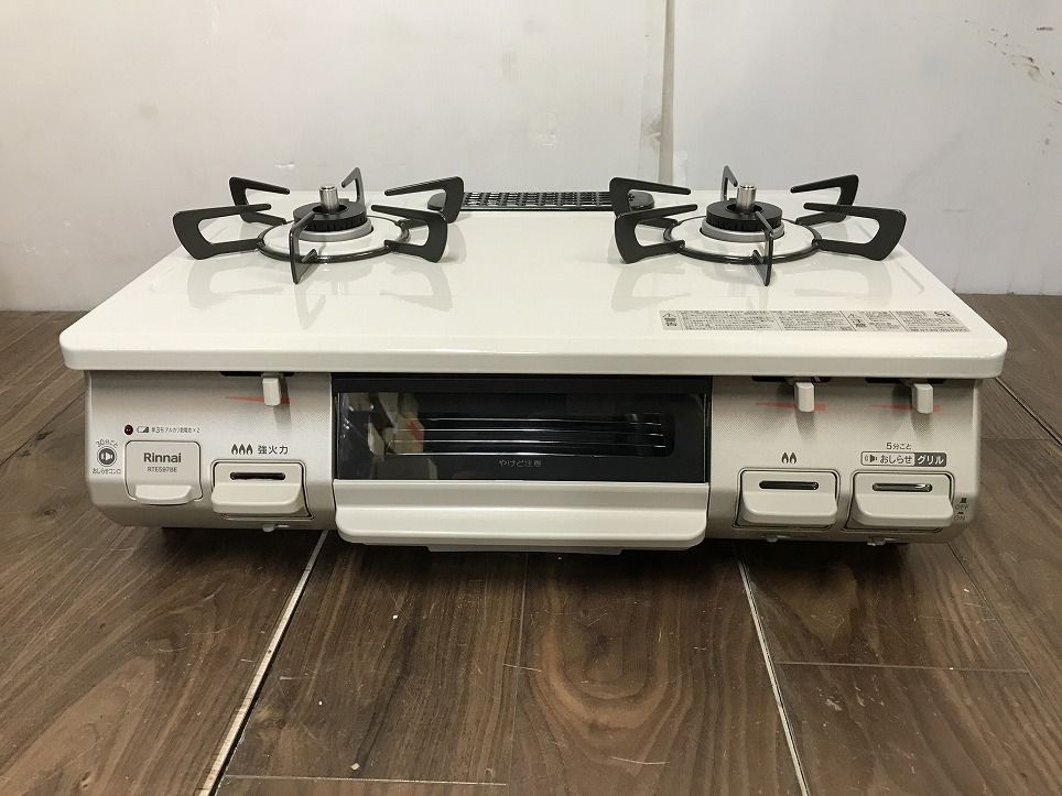 都市ガス用】リンナイ ガスコンロ RTE597BEL リンナイ 【都市ガス用