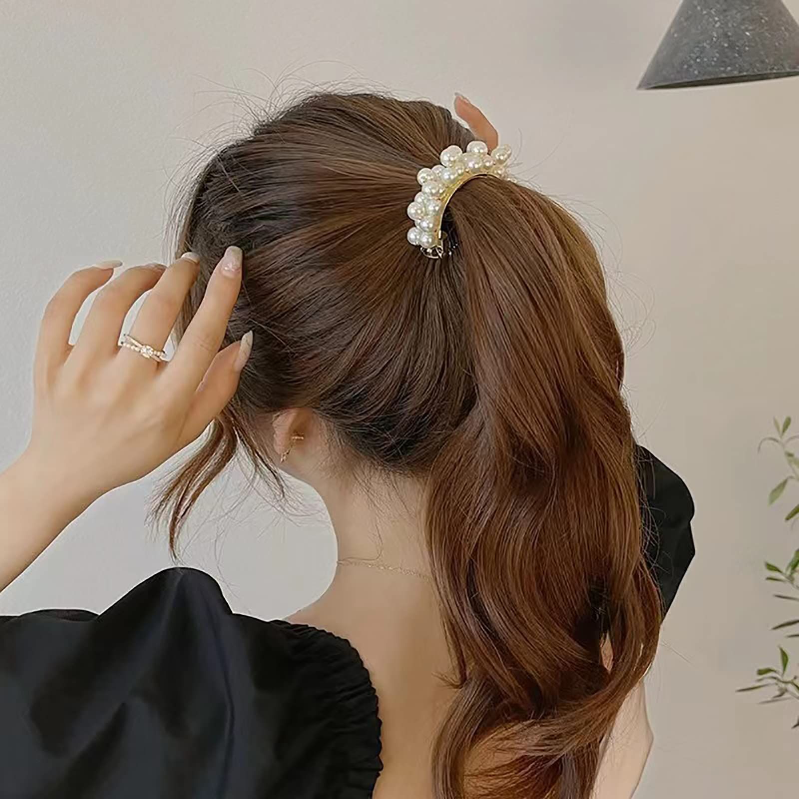 【新着商品】レディース アクセント 大人かわいい ヘアアレンジ 韓国 髪留め ミニ オルチャン 小さめ へあくりっぷ ヘアピン ヘアピン ヘアアクセサリー 髪飾り バンスクリップ バンスクリップ かみどめ まとめ髪 クリップ バレッタ 大粒パール 髪 ヘアクリ