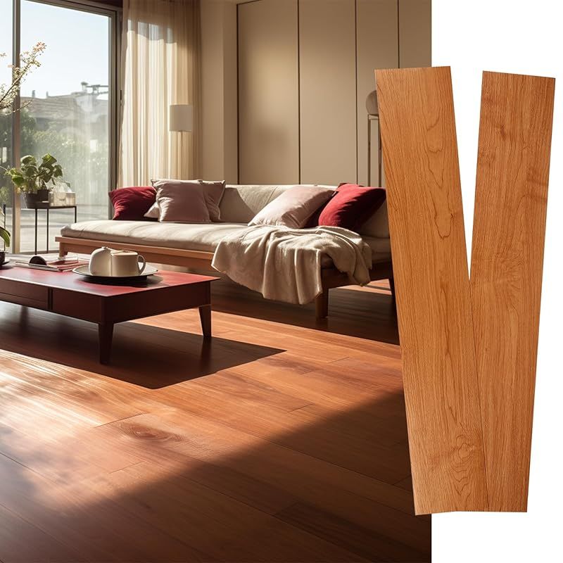 SONGSONG フロアタイル 40枚セット 3畳より大きい リアルな木目調 | SONGSONG フロアタイル 置くだけ 木目・大理石 防水 賃貸対応