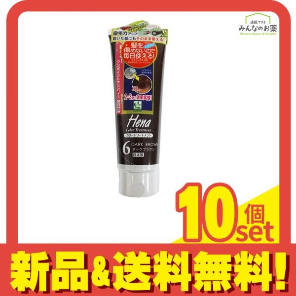 テンスター ヘナ カラートリートメント 6ダークブラウン 250g