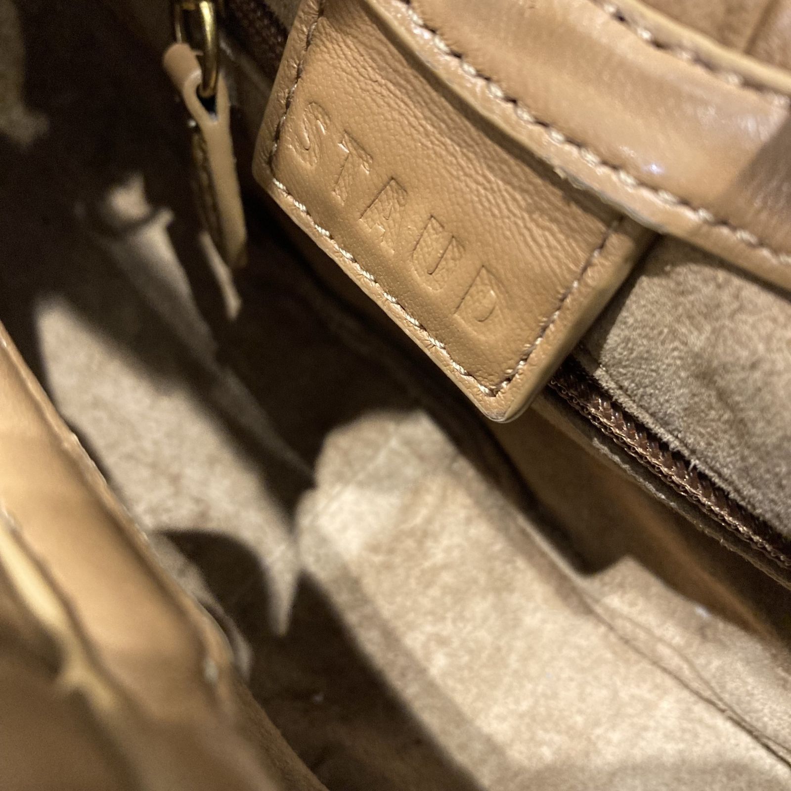 STAUD (スタウド) ⑤ MINI MOON バッグ 2way レディース ブラウン FREE