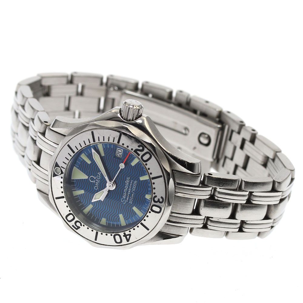 オメガ OMEGA 2283.80 シーマスター300 デイト クォーツ レディース_  