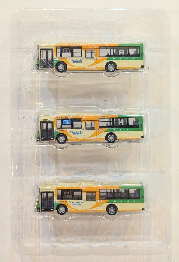 ザ•バスコレクション 都営バス富士重工業新7E 3台セット ザ・バスコレクション | ジオコレ | トミーテック