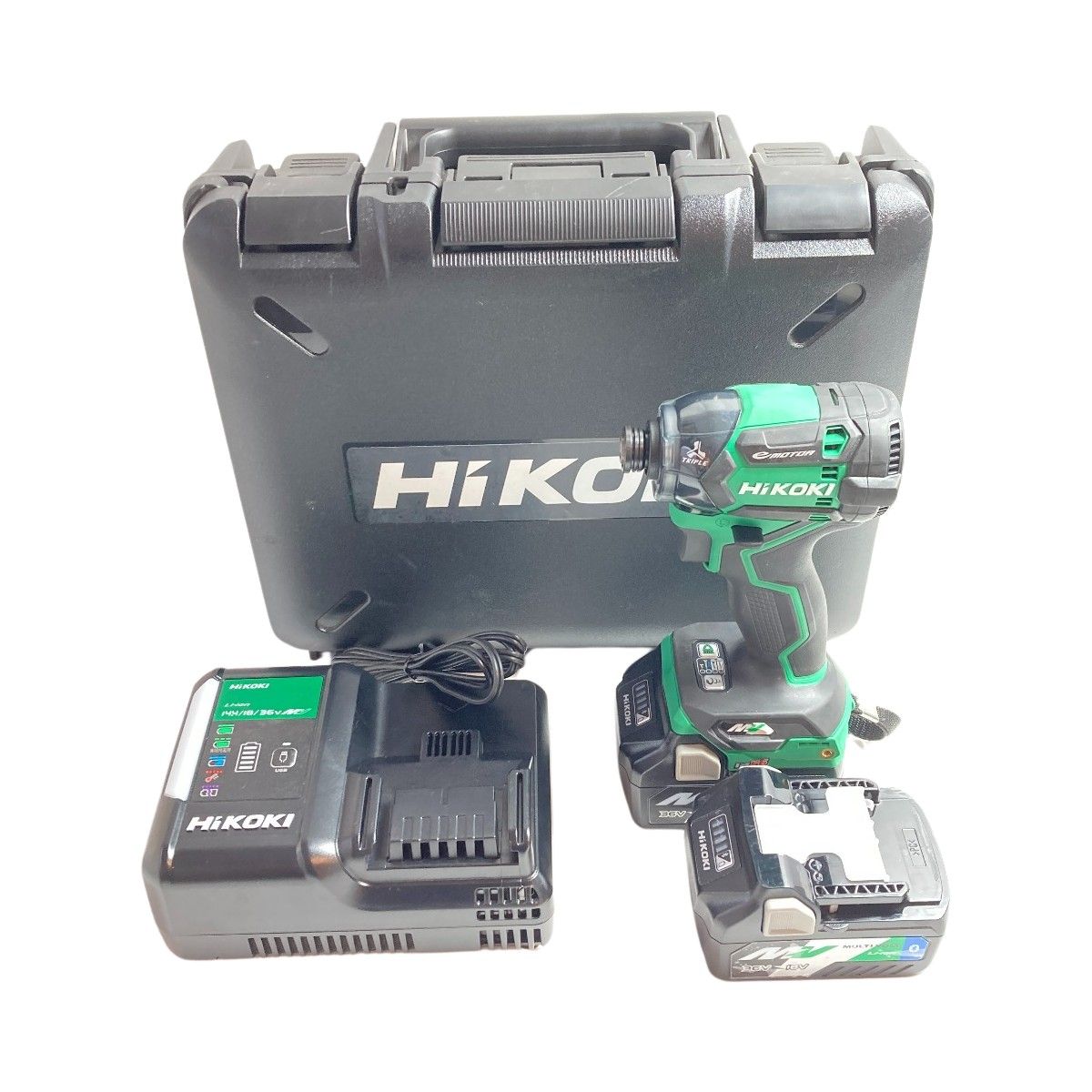 HiKOKI ハイコーキ 36V インパクトドライバ (バッテリ2個・充電器
