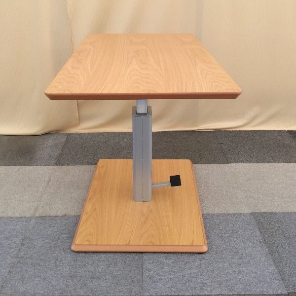【中古】 昇降デスク 移動しやすい昇降式テーブル スタンディングデスク 可動式 高さ調節 昇降 昇降式 上下昇降 昇降テーブル オフィスデスク 在宅 テレワーク リモートワーク 在宅勤務 在