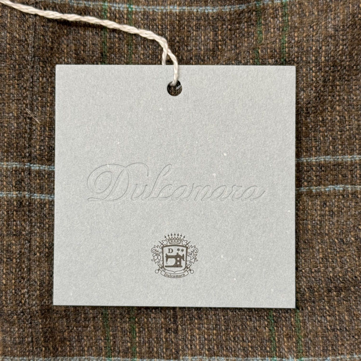 dulcamara チェック　長袖トップス　未使用　デュルカマラ dulcamara チェック 長袖トップス 未使用 デュルカマラ