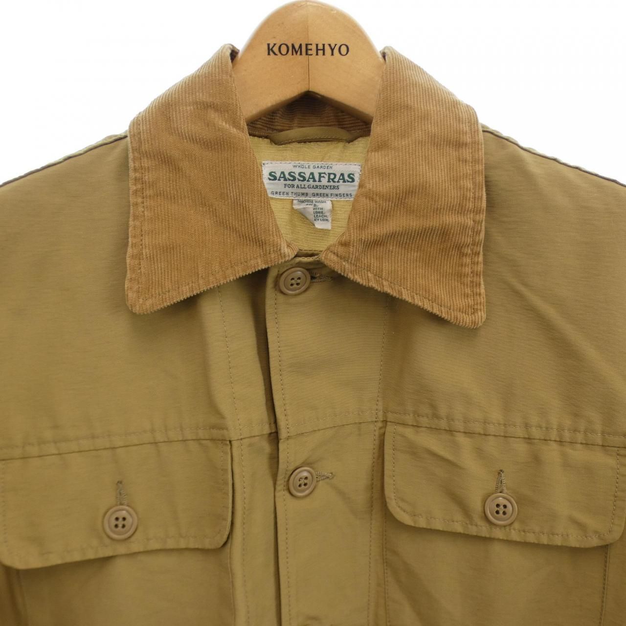 SF-242155]SASSAFRAS(ササフラス) D/C Armor Jacket Heavy ディグスクルーアーマージャケットヘビー ブルゾン  アウター メンズ ジップアップ ポケット ナイロン | ブランドから探す,S | WOODY HOUSE 公式通販サイト