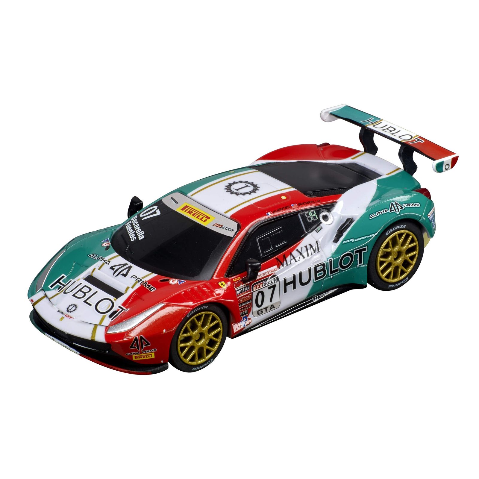 Carrera 64186 フェラーリ 488 GT3 スクアドラ コルス ガレージ イタリア No.7 1:43スケール アナログスロット  カーレース車両 Carrera GO!!! スロットカー おもちゃ レーストラックセット - メルカリ