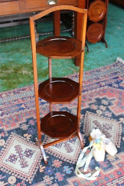 盃洗 江戸 鉄線唐草 花唐草 梅 四角窓 竹 草花 希少 だまし絵 古伊万里