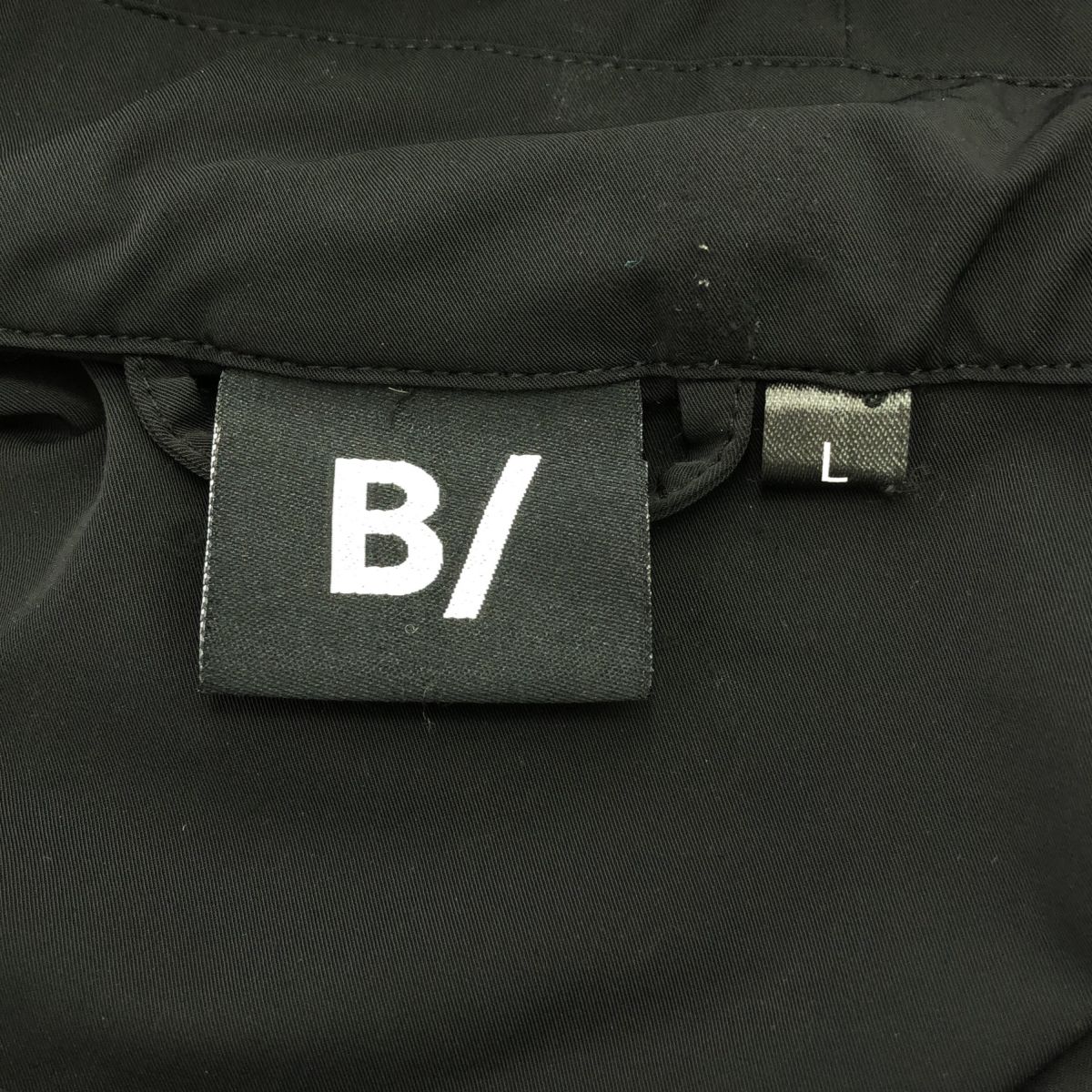 B/ ビースラッシュ サイズL 4WAY STRETCH BLK ナイロンジャケット BLK 
