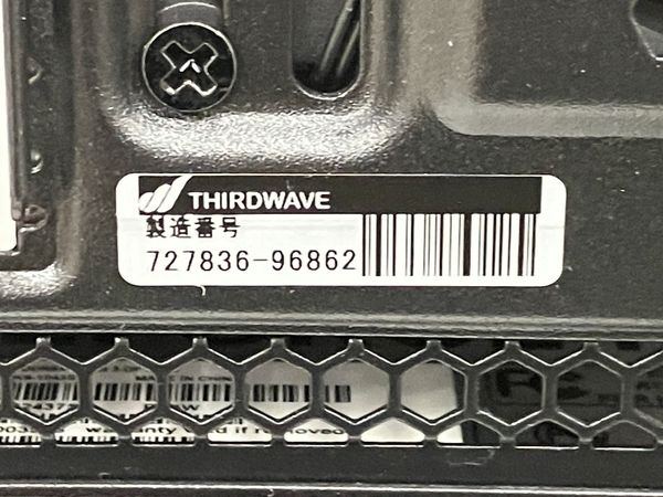 Thirdwave GALLERIA XA7C-R47T i7-13700F 16GB SSD1TB RTX 4070 Ti