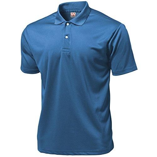 豊富な，定番人気 【新品・5営業日で発送】ウンドウ(Wundou) ドライライトポロシャツ　Ｐ－３３５　ターコイズ（０２）　サイズ：Ｓ その他