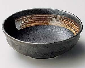 和食器 ホ267 078 白刷毛石垣5 5ボール