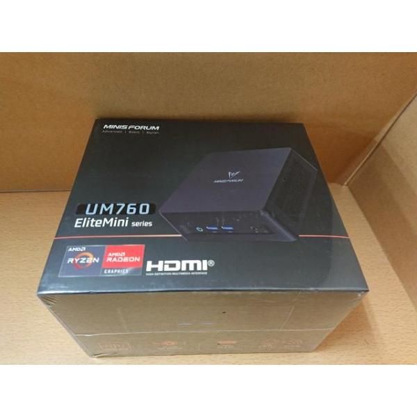 ♥品 MINISFORUM ミニスフォーラム UM760 EliteMiniシリーズ UM760-32|1T-W11Pro 7640HS ミニPC Ryzen5 7640HS|Radeon760M|32GB|1TB