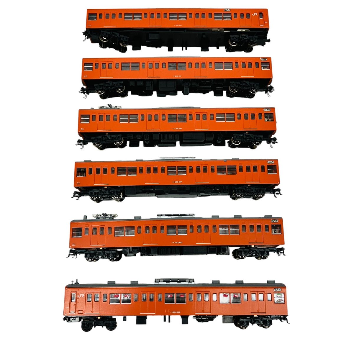 カトー 鉄道模型 201系 中央線色 KATO 中央線色 クハ201+サハ