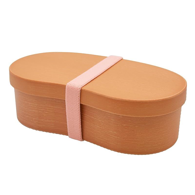 【新着商品】ミタニ 山中漆器 山中塗 弁当箱 ランチボックス 一段 抗菌 約550ml 電子レンジ対応 食洗機対応 わっぱ 風 はんごう型 白木 日本製 K17588