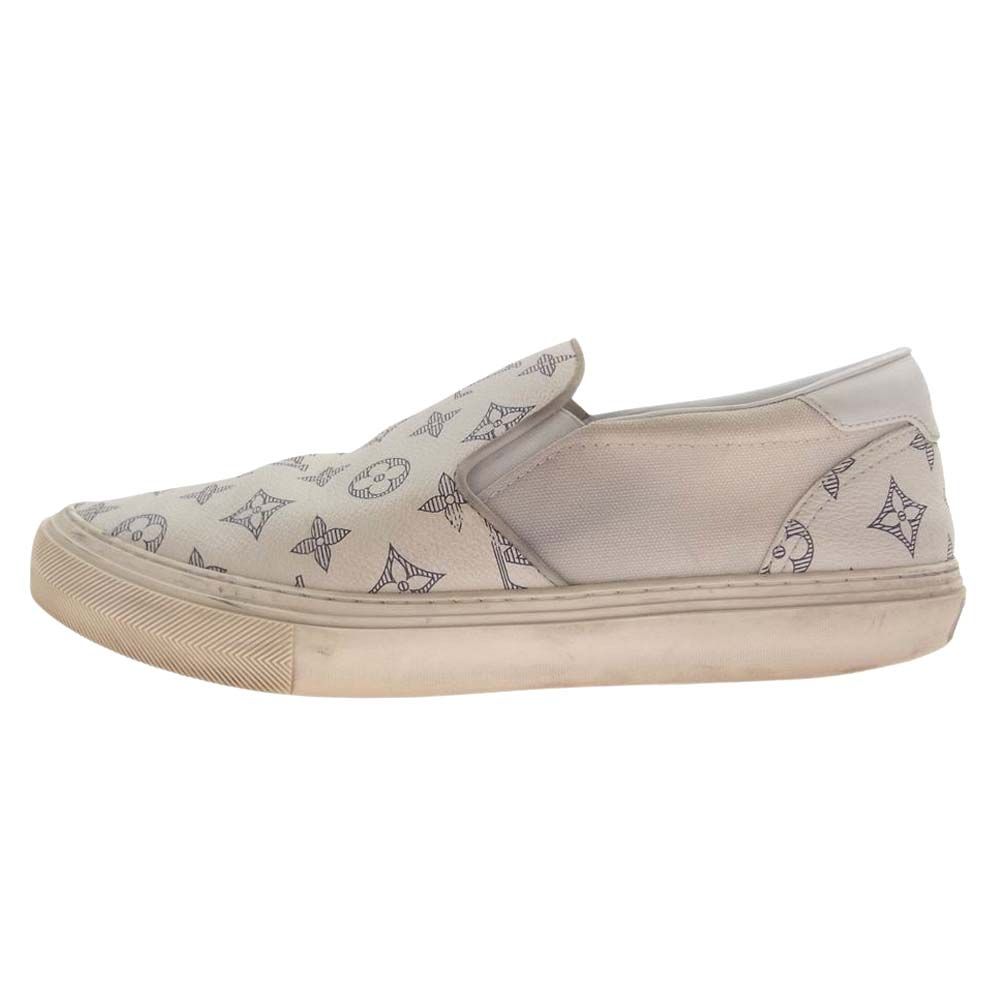 LOUIS VUITTON ルイ・ヴィトン スニーカー MS0148 トロカデロ・ライン モノグラム スリッポン スニーカー ホワイト系 9【中古】