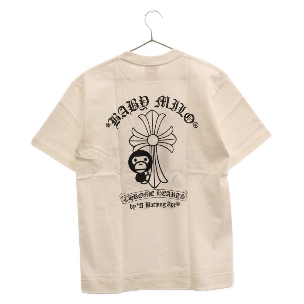 エイプ　クロムハーツＴシャツ APE　CHROME HEARTS　内側にシミあり エイプ クロムハーツTシャツ APE CHROME HEARTS 内側にシミあり