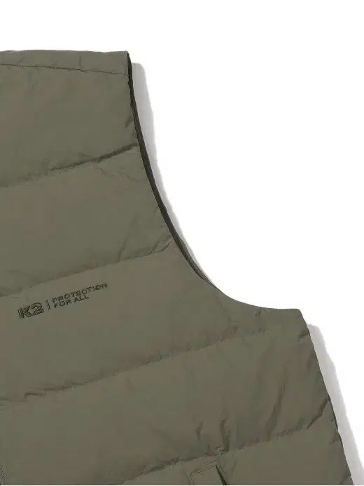 K 2 メンズ ダウン ベスト カーキ 100 105 110 ベスト トップス