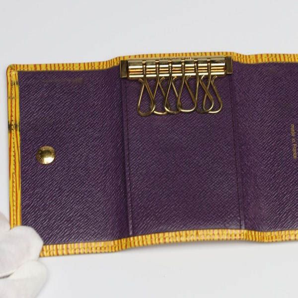 ルイヴィトン M63819 エピ 6本用キーケース ミュルティクレ6 Louis