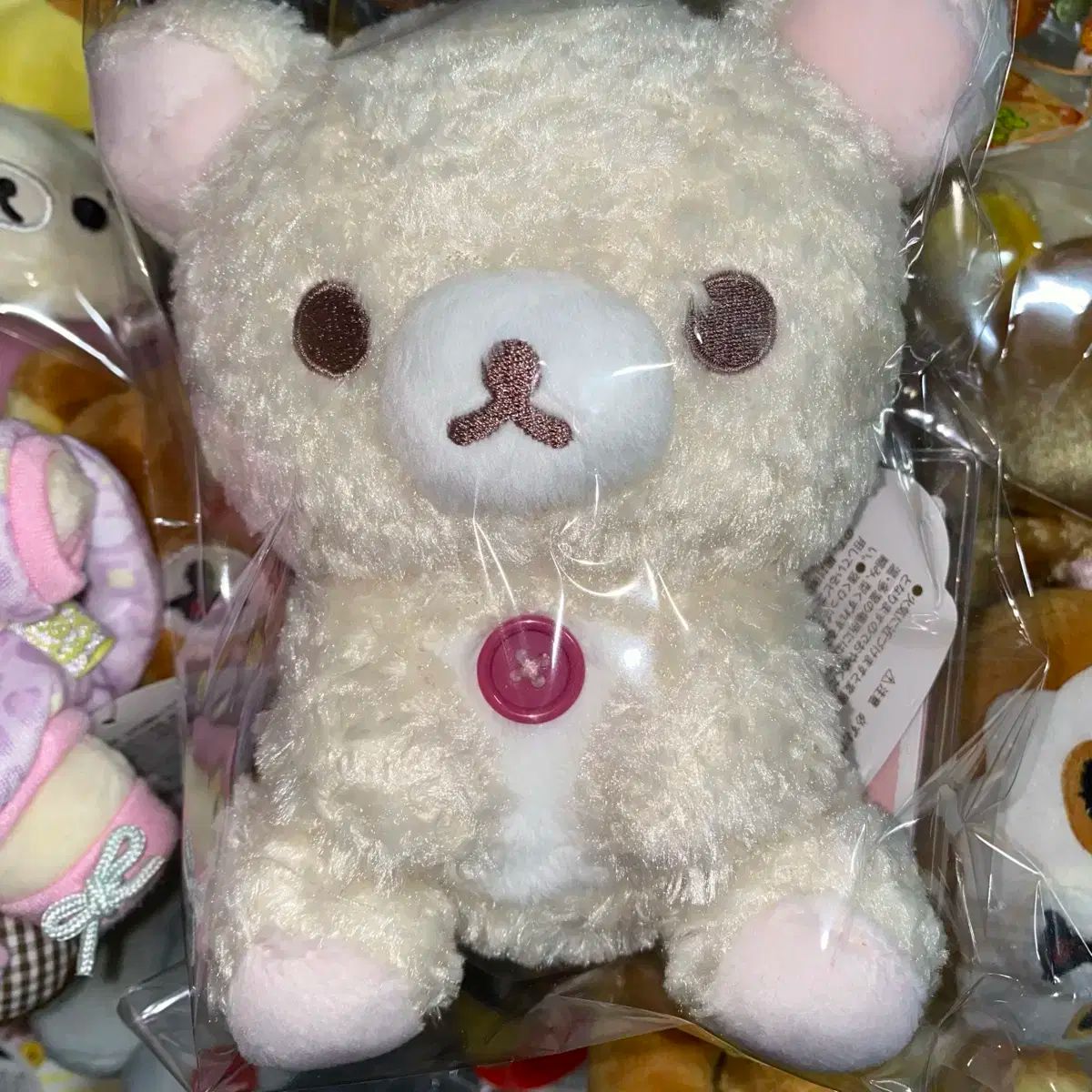 希少 レア ワンピース たま型 ぬいぐるみ キーホルダー ONE PIECE あみ