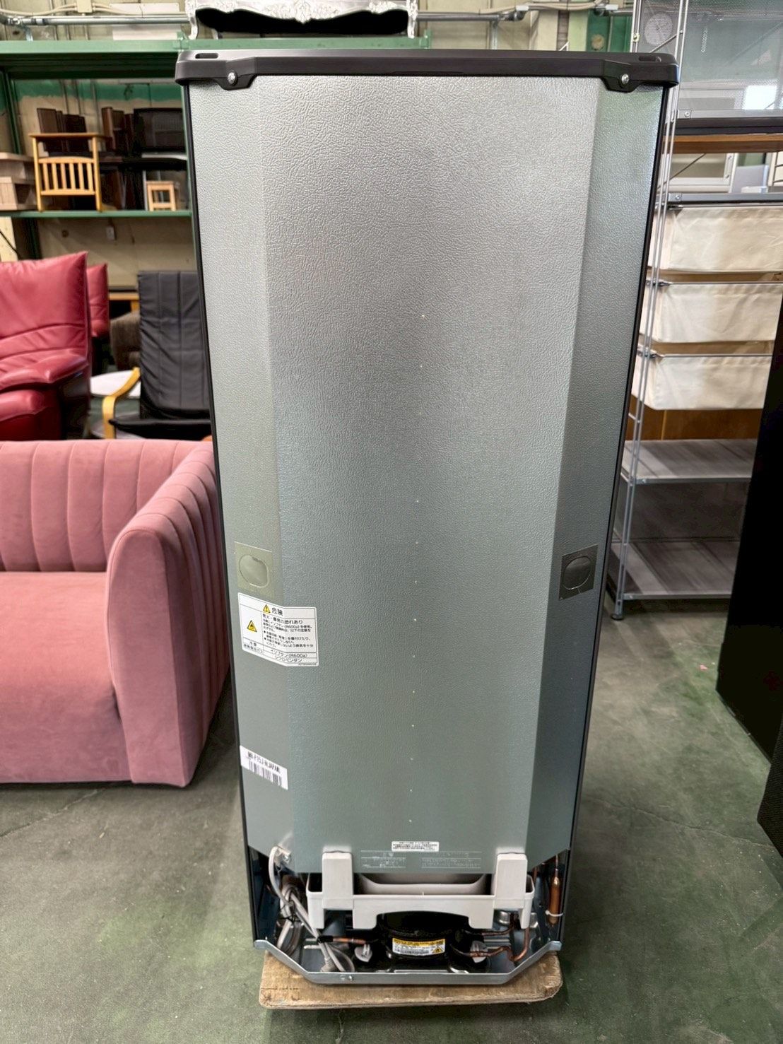 大阪送料無料★3か月保障付き★冷蔵庫★三菱★2ドア★MR-P15J★IR-601 大阪送料無料☆3か月保障付き☆冷蔵庫☆三菱☆2ドア☆2024年☆MR