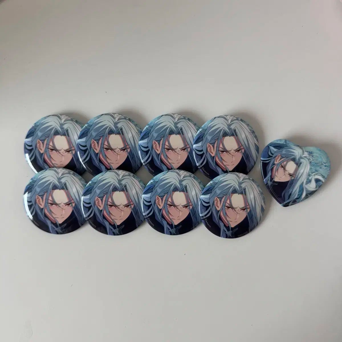 あんさんぶるスターズ！！(あんスタ) 走った 乱 凪砂 缶バッジ ハート