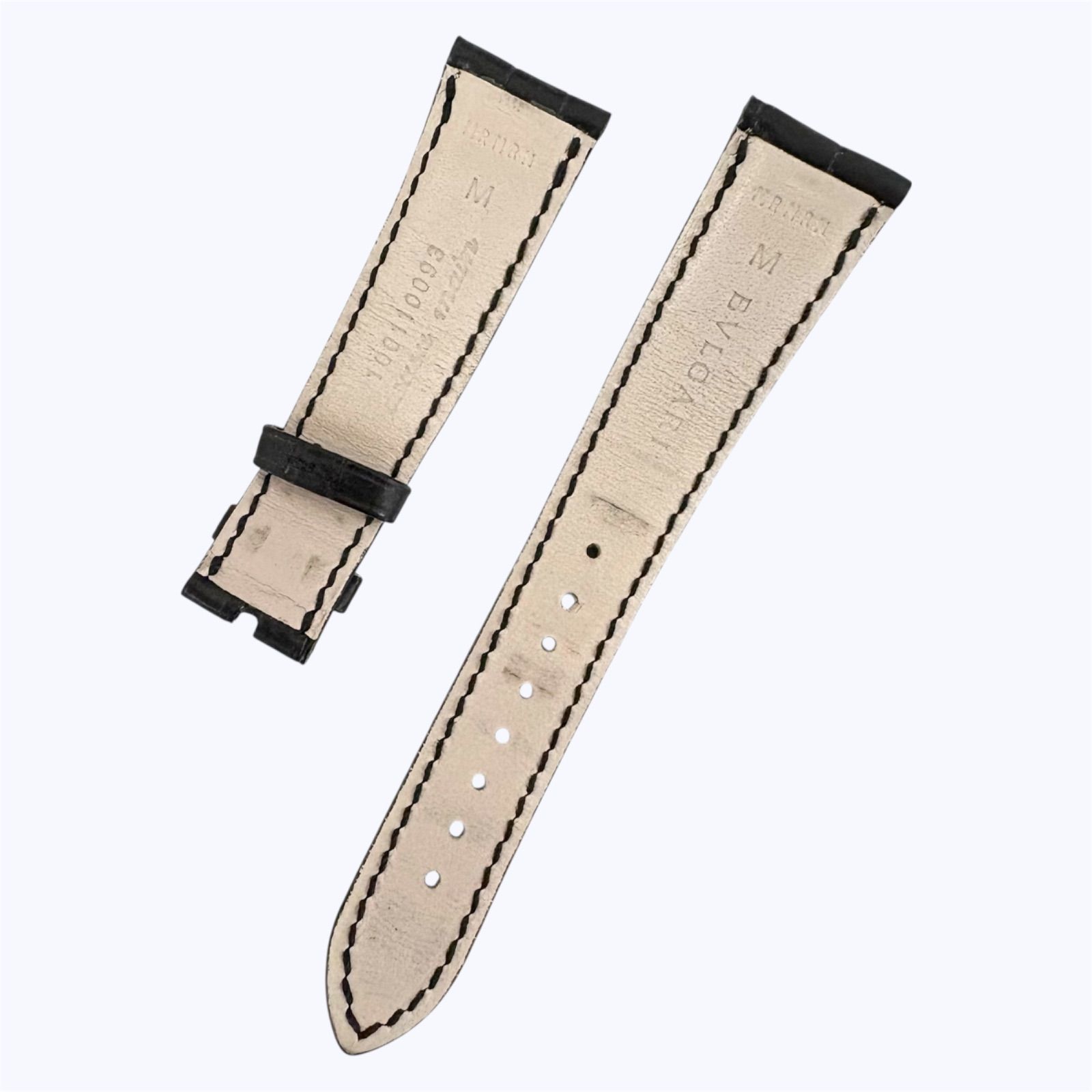 中古 時計バンド BVLGARI ブルガリ 純正 19mm - メルカリ 