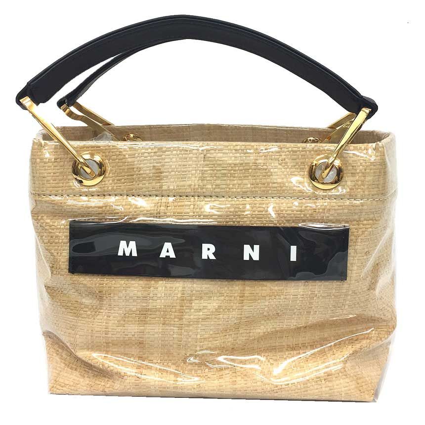 MARNI マルニGLOSSY GRIP RAFIA トートバッグ MARNI マルニGLOSSY GRIP RAFIA トートバッグ - メルカリ