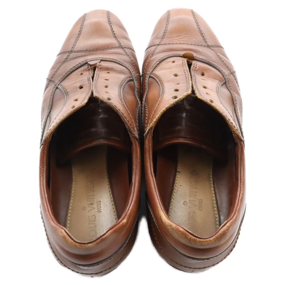 LOUIS VUITTON ステッチレザーシューズ GO1027 LOUIS VUITTON (ルイヴィトン) ステッチレザーシューズ GO1027