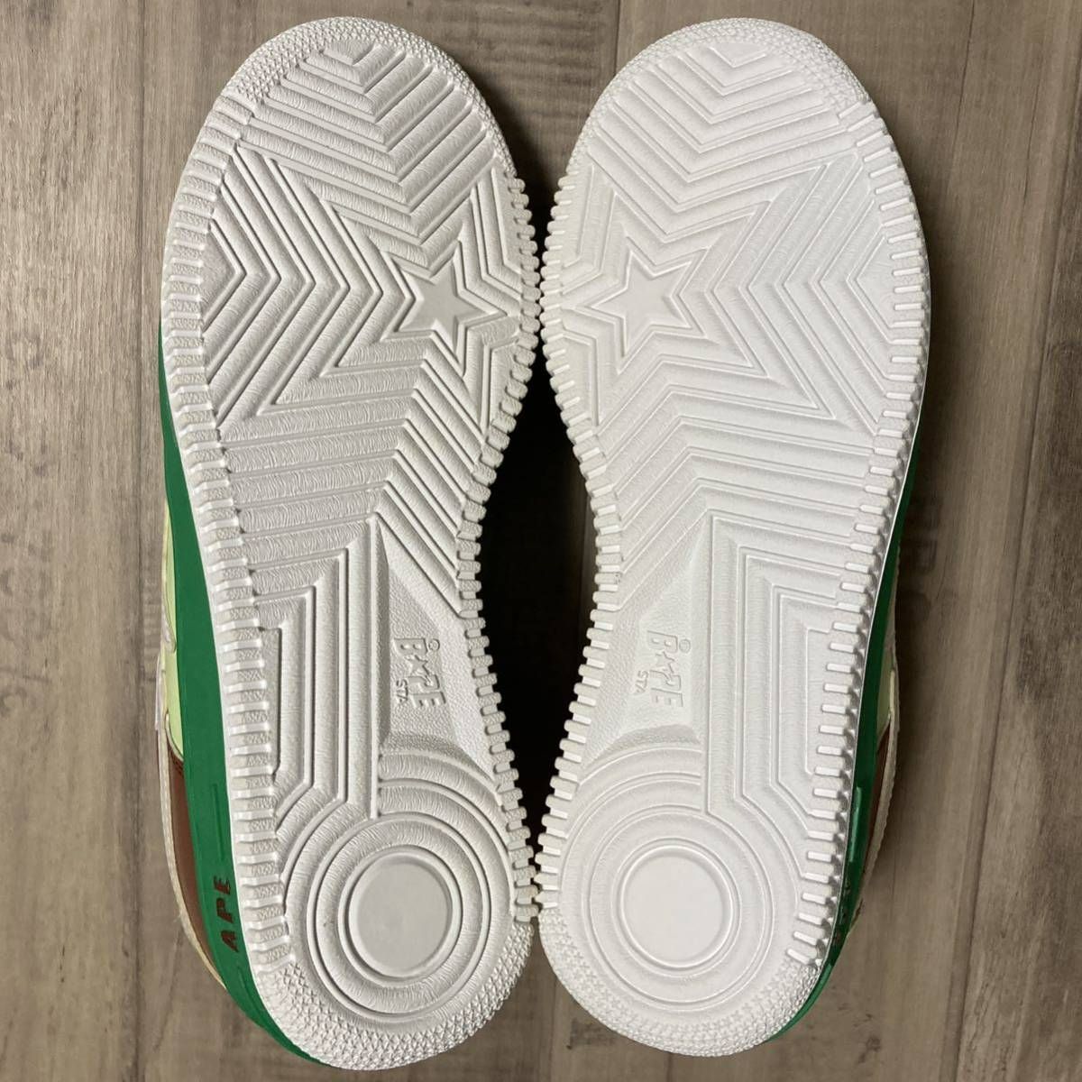 ☆観賞用☆ 仙台限定 BAPESTA エナメル スニーカー 27.5cm a bathing 