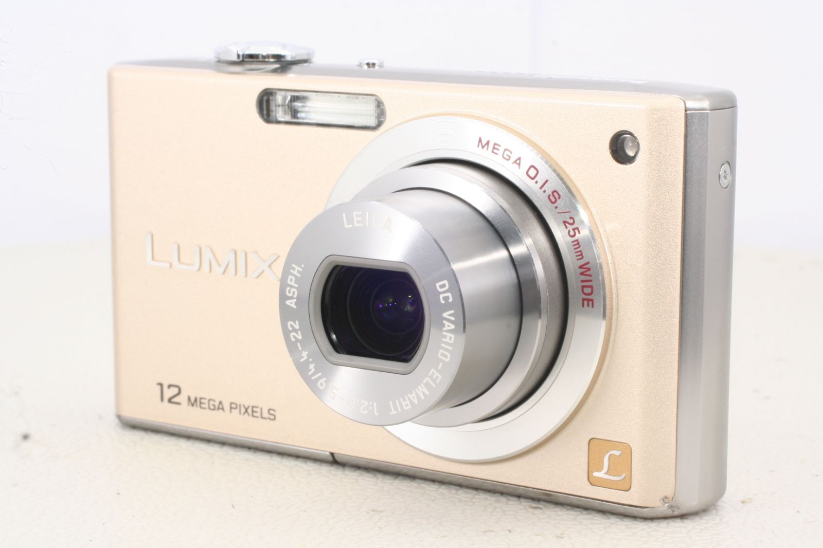 完動品 Panasonic パナソニック LUMIX DMC-FX40 ゴールド｜